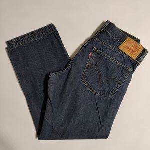 Levi's 559 Relaxed Straight Blue Jeans W33 L30